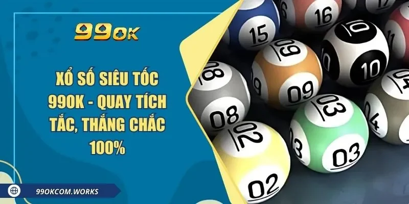 Xố Số Siêu Tốc 99ok - Quay Tích Tắc, Thắng Chắc 100%
